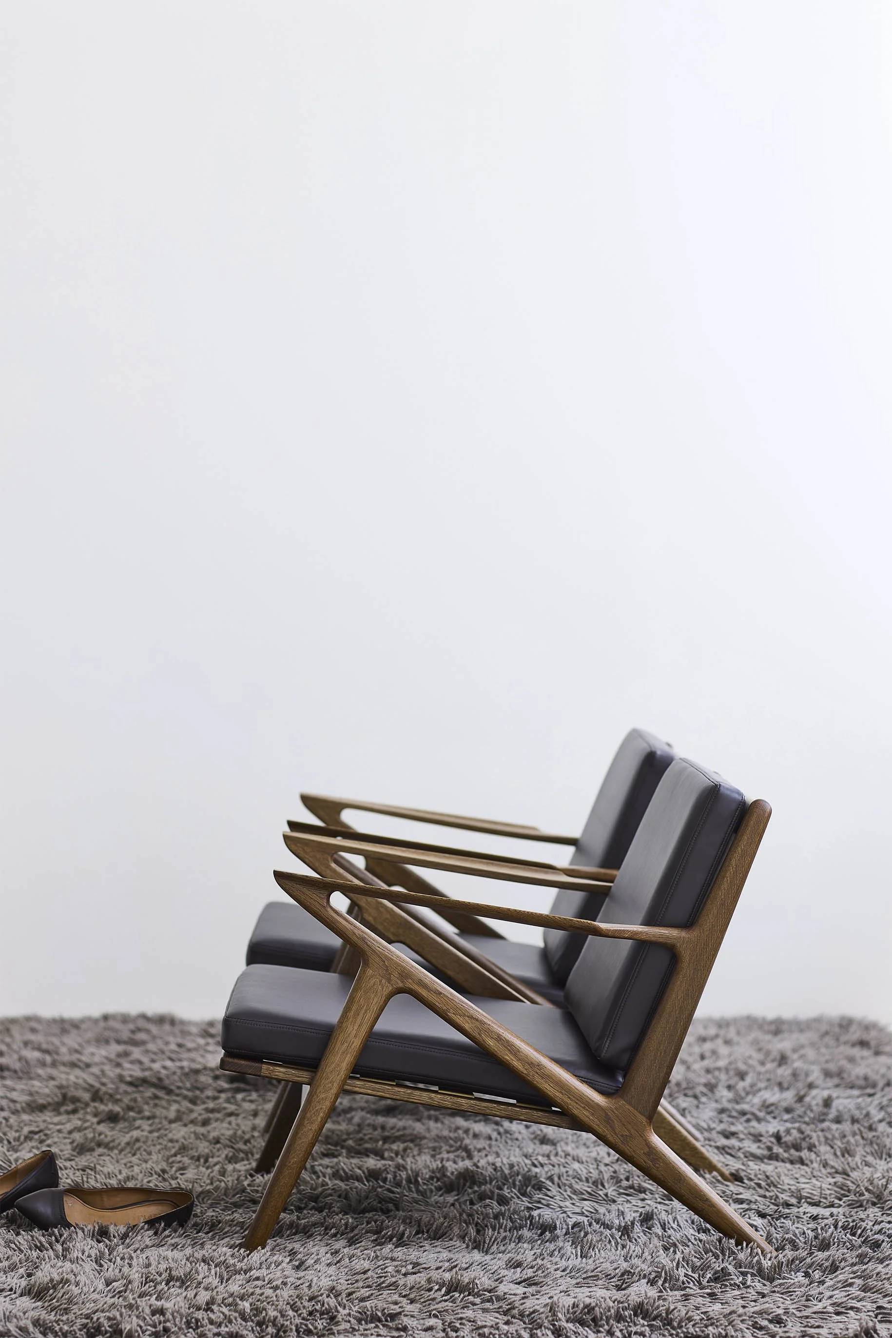 BAKER CHAIR ・ ZETT CHAIR［計2脚］ Easy Life ZETT CHAIR / イージーライフ ゼット チェア 肘付（WF